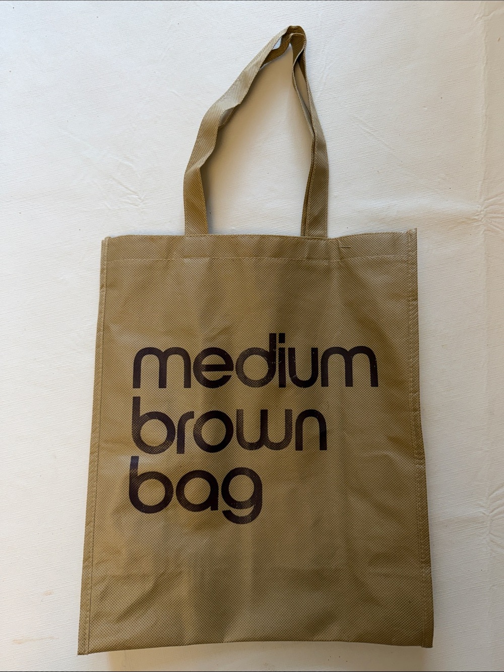 Medium Brown Tote Bag polyester, lightweight foldable, Bloomingdale’s